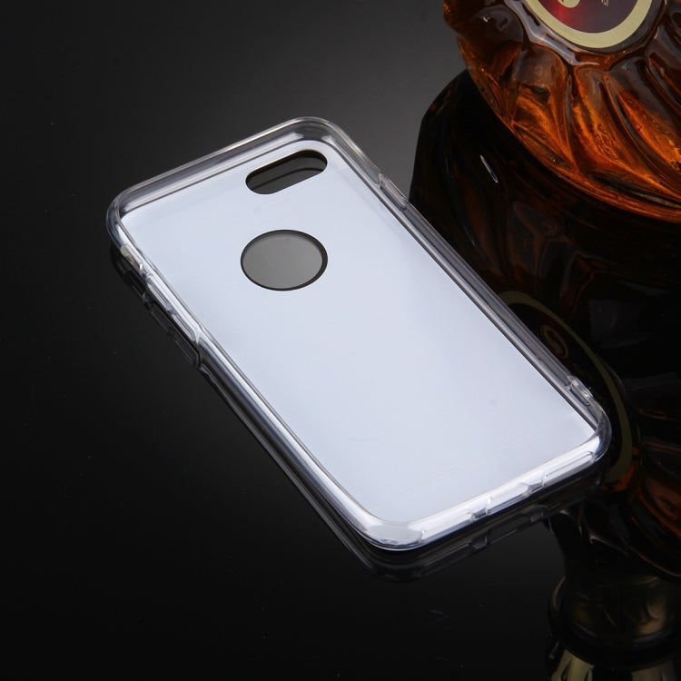 For  iPhone 8 & 7  Electroplating Mirror TPU Protective Cover Case