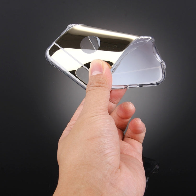 For  iPhone 8 & 7  Electroplating Mirror TPU Protective Cover Case