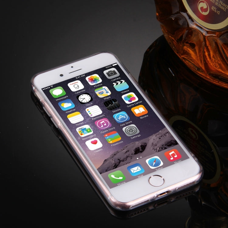 For  iPhone 8 & 7  Electroplating Mirror TPU Protective Cover Case