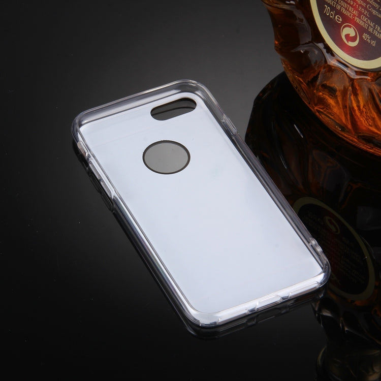 For  iPhone 8 & 7  Electroplating Mirror TPU Protective Cover Case