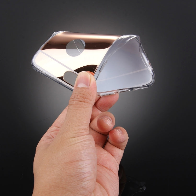 For  iPhone 8 & 7  Electroplating Mirror TPU Protective Cover Case