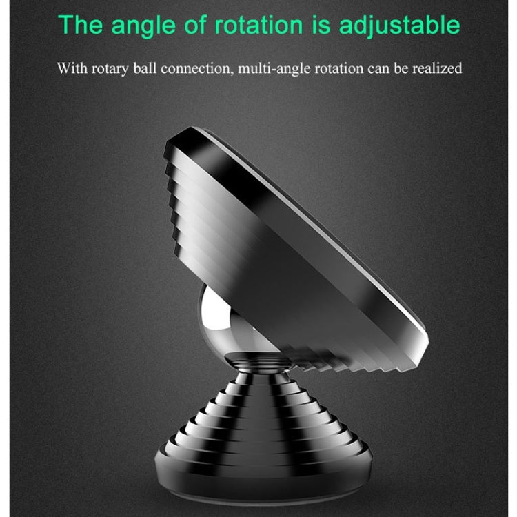 CL-25 Universal Dumbbell Style 360 Rotation Car Phone Magnetic Mount Holder, for iPhone, Samsung, Huawei, Lenovo, Xiaomi, Sony, HTC