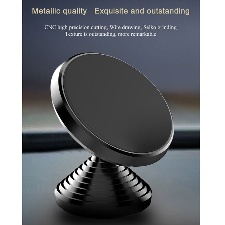 CL-25 Universal Dumbbell Style 360 Rotation Car Phone Magnetic Mount Holder, for iPhone, Samsung, Huawei, Lenovo, Xiaomi, Sony, HTC