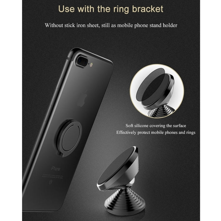 CL-25 Universal Dumbbell Style 360 Rotation Car Phone Magnetic Mount Holder, for iPhone, Samsung, Huawei, Lenovo, Xiaomi, Sony, HTC