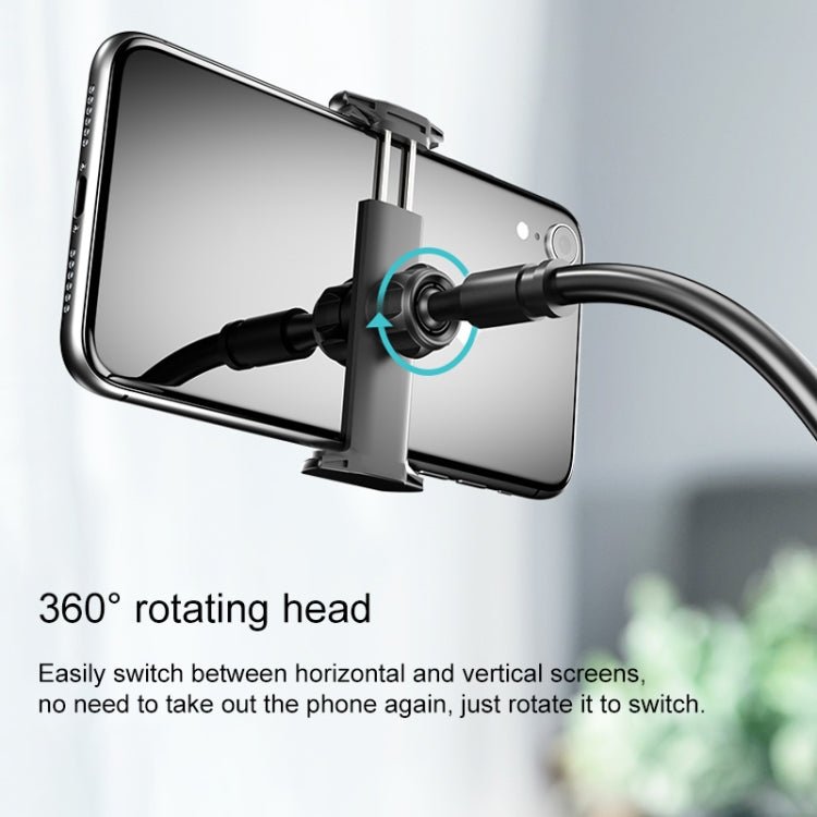 Licheers LRZJ00 90cm Lazy Bracket 360 Degree Adjustable Desktop Holder for Phone below 6.5 inch (Pink)