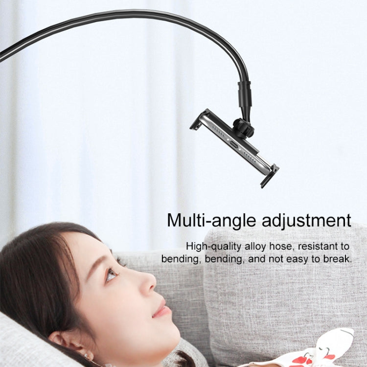 Licheers LRZJ00 90cm Lazy Bracket 360 Degree Adjustable Desktop Holder for Phone below 6.5 inch (Pink)