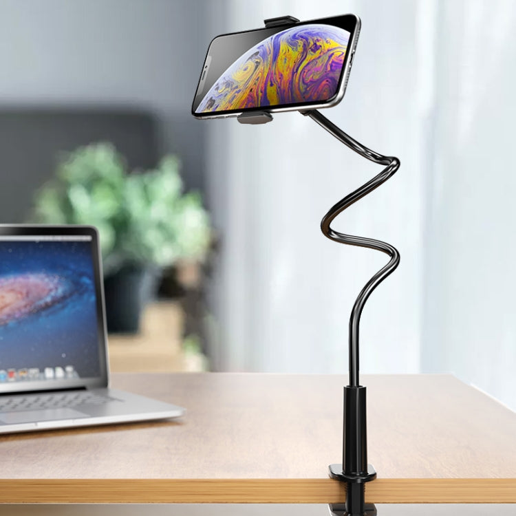 Licheers LRZJ00 90cm Lazy Bracket 360 Degree Adjustable Desktop Holder for Phone below 6.5 inch (Pink)