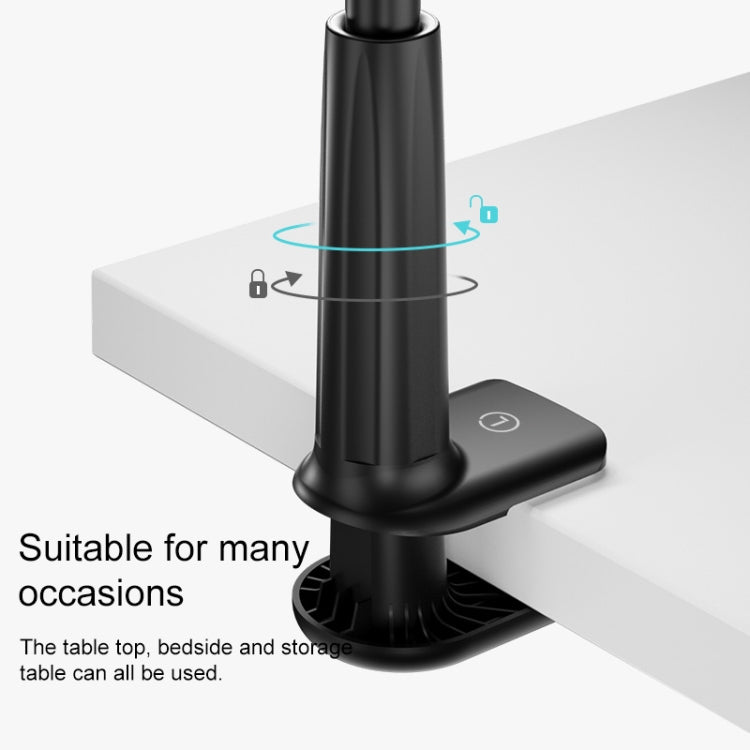Licheers LRZJ00 110cm Lazy Bracket 360 Degree Adjustable Desktop Holder for Phone below 6.5 inch