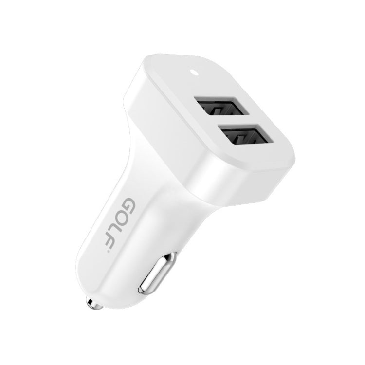 GOLF GF-C11 2.1A Dual Port Mini Intelligent Car Charger