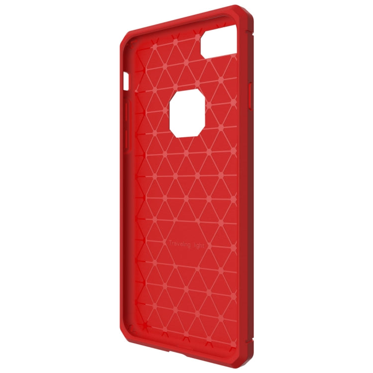 For iPhone 8 &  7 Brushed Texture TPU Anti-slip Soft Protective Case