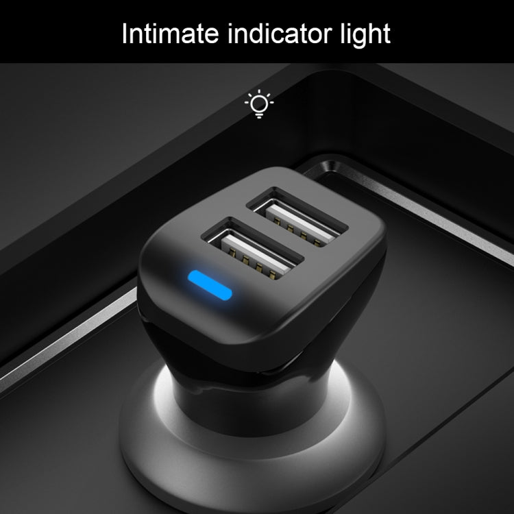 ipipoo XP-3 Dual USB Car Fast Charging Charger with Android Line