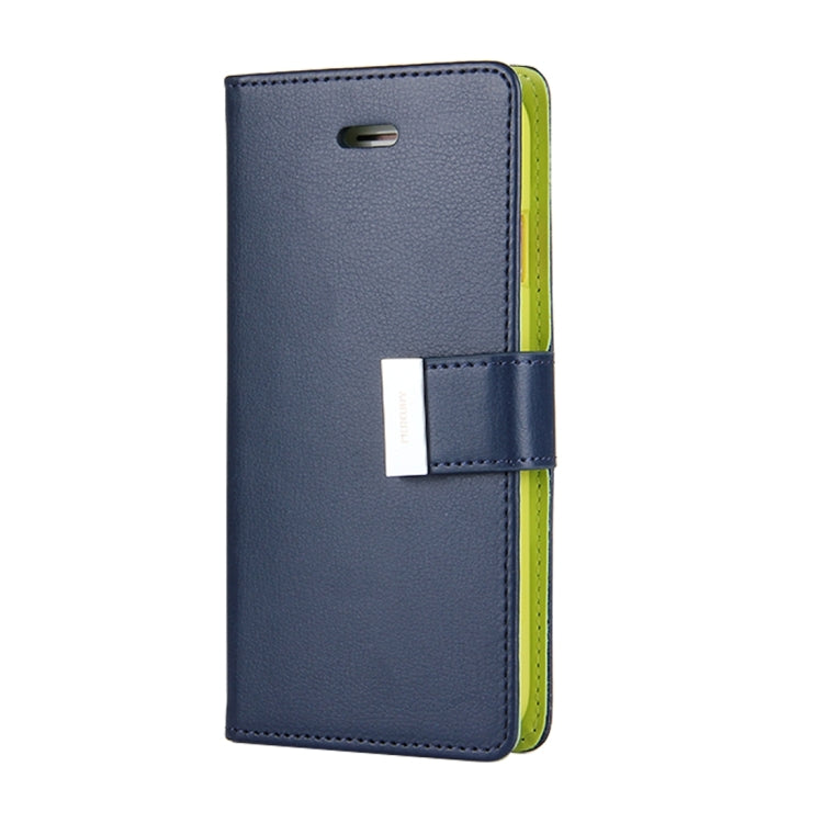 GOOSPERY RICH DIARY for  iPhone 8 & 7  PU + TPU Crazy Horse Texture Horizontal Flip Leather Case with Card Slots & Wallet