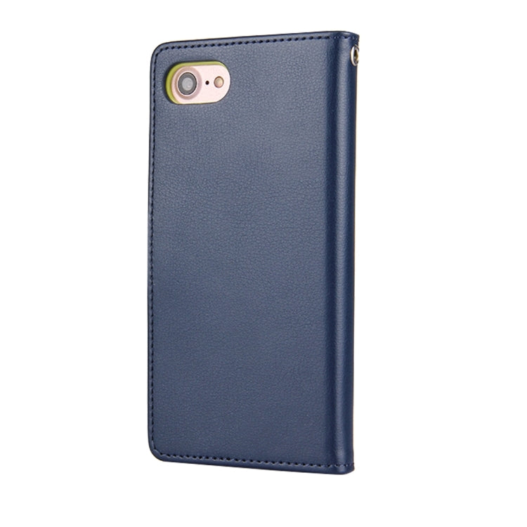 GOOSPERY RICH DIARY for  iPhone 8 & 7  PU + TPU Crazy Horse Texture Horizontal Flip Leather Case with Card Slots & Wallet