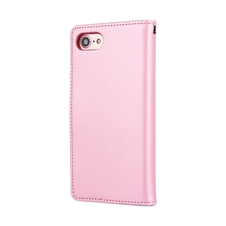 GOOSPERY RICH DIARY for  iPhone 8 & 7  PU + TPU Crazy Horse Texture Horizontal Flip Leather Case with Card Slots & Wallet