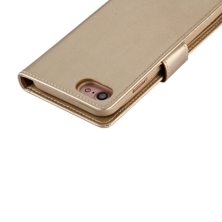 GOOSPERY RICH DIARY for  iPhone 8 & 7  PU + TPU Crazy Horse Texture Horizontal Flip Leather Case with Card Slots & Wallet