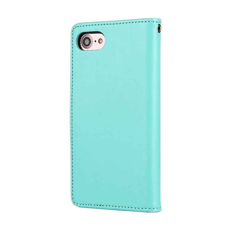 GOOSPERY RICH DIARY for  iPhone 8 & 7  PU + TPU Crazy Horse Texture Horizontal Flip Leather Case with Card Slots & Wallet