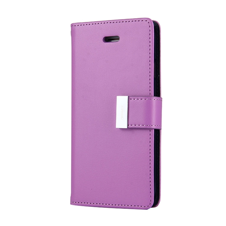GOOSPERY RICH DIARY for  iPhone 8 & 7  PU + TPU Crazy Horse Texture Horizontal Flip Leather Case with Card Slots & Wallet