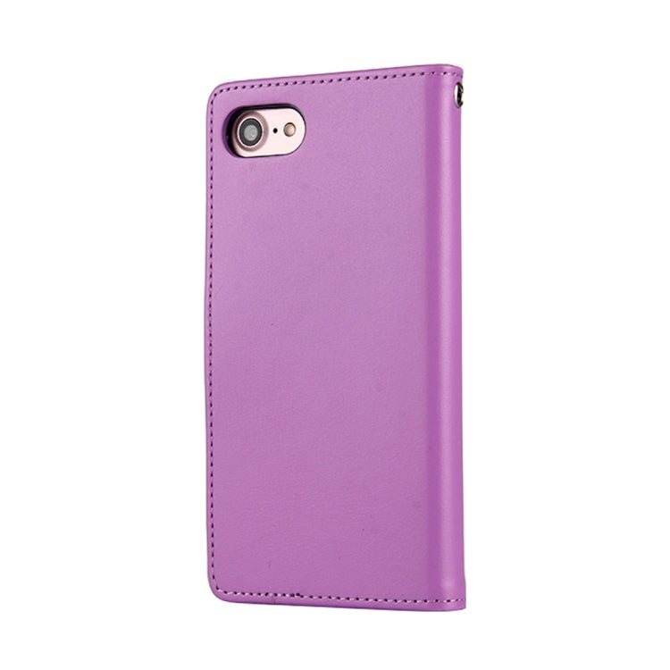 GOOSPERY RICH DIARY for  iPhone 8 & 7  PU + TPU Crazy Horse Texture Horizontal Flip Leather Case with Card Slots & Wallet