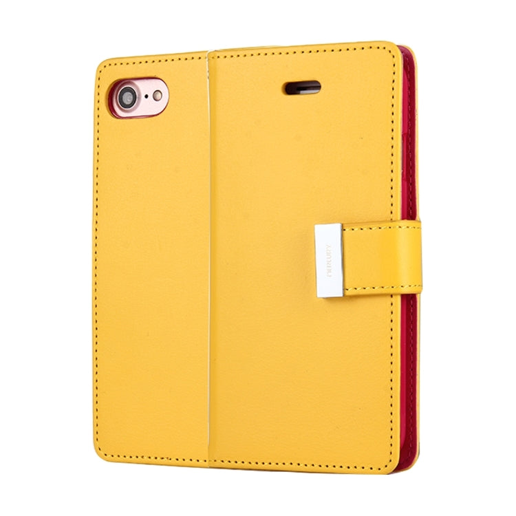 GOOSPERY RICH DIARY for  iPhone 8 & 7  PU + TPU Crazy Horse Texture Horizontal Flip Leather Case with Card Slots & Wallet