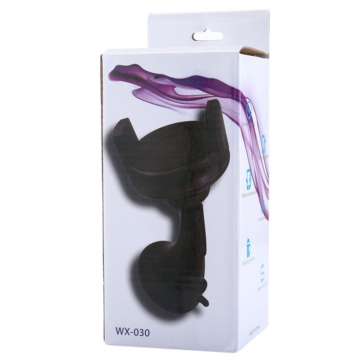 Universal 360 Degree Rotate Car Wireless Charger Phone Holder Stand Mount, Clip Width: 53-108mm, For iPhone, Samsung, LG, Nokia, HTC, Huawei, and other Smartphones(Black)