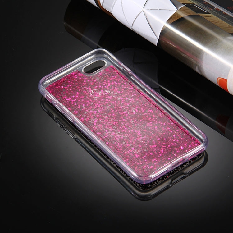 For  iPhone 8 & 7  Glitter Powder Ice Cream Words Pattern Soft TPU Protective Case