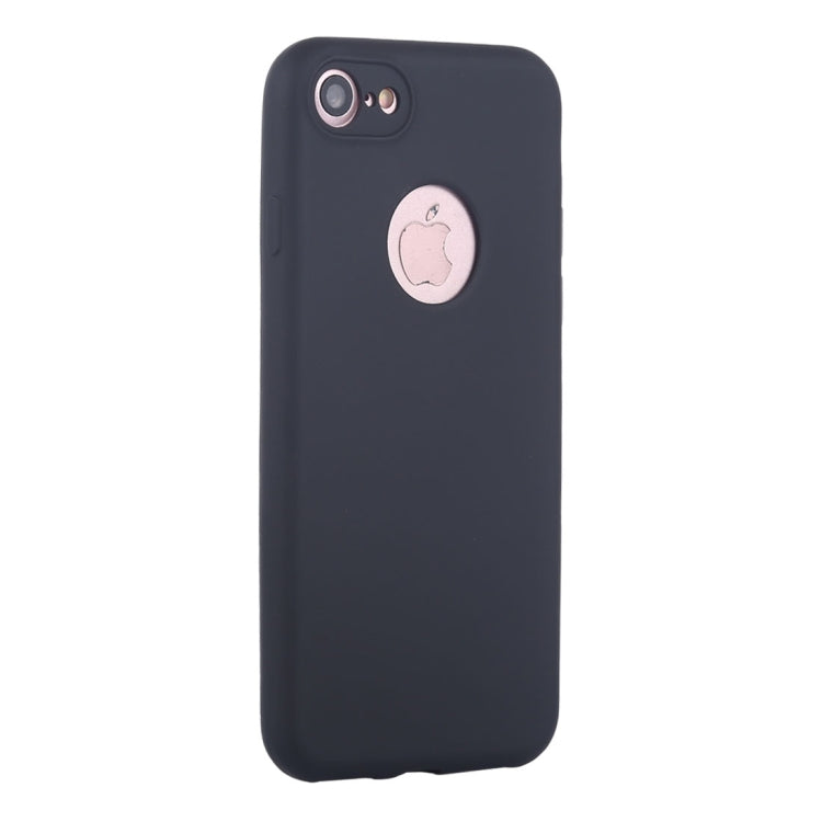 For  iPhone 8 & 7  360 Degree Shockproof Oil Spout Silicone Back Case + PC Cover Combination Protective Case