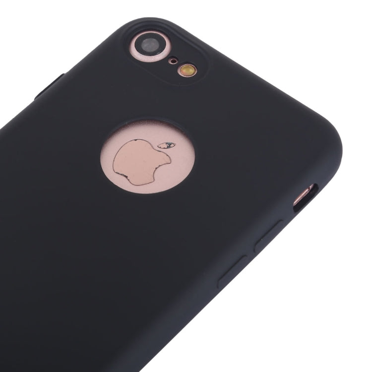 For  iPhone 8 & 7  360 Degree Shockproof Oil Spout Silicone Back Case + PC Cover Combination Protective Case