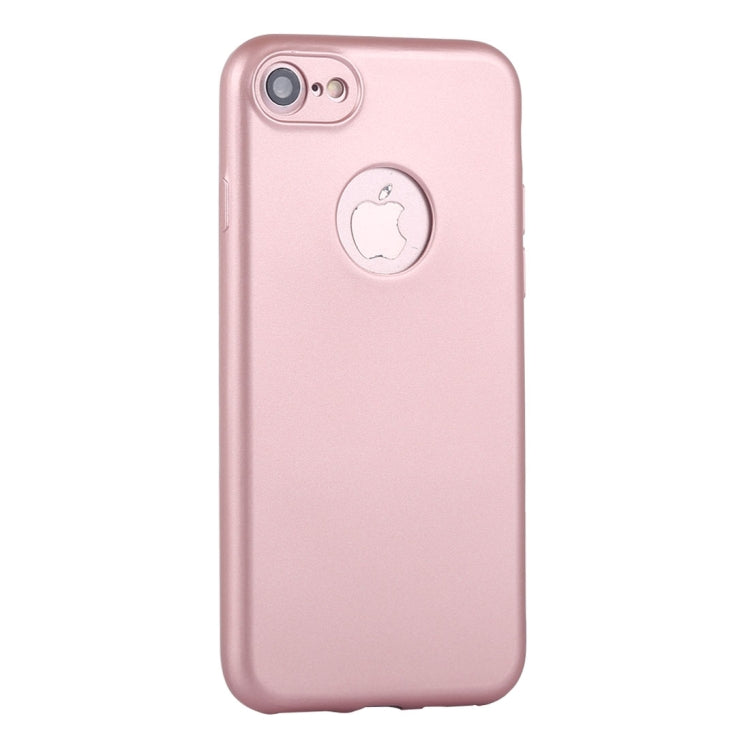 For  iPhone 8 & 7  360 Degree Shockproof Oil Spout Silicone Back Case + PC Cover Combination Protective Case