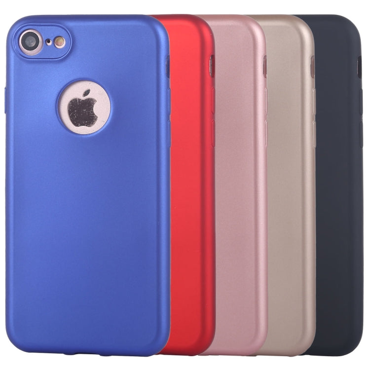 For  iPhone 8 & 7  360 Degree Shockproof Oil Spout Silicone Back Case + PC Cover Combination Protective Case