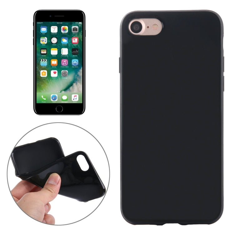 For  iPhone 8 & 7  Solid Color Smooth Surface TPU Case