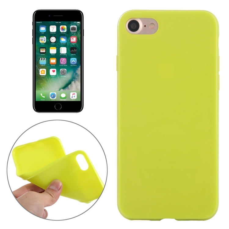 For  iPhone 8 & 7  Solid Color Smooth Surface TPU Case