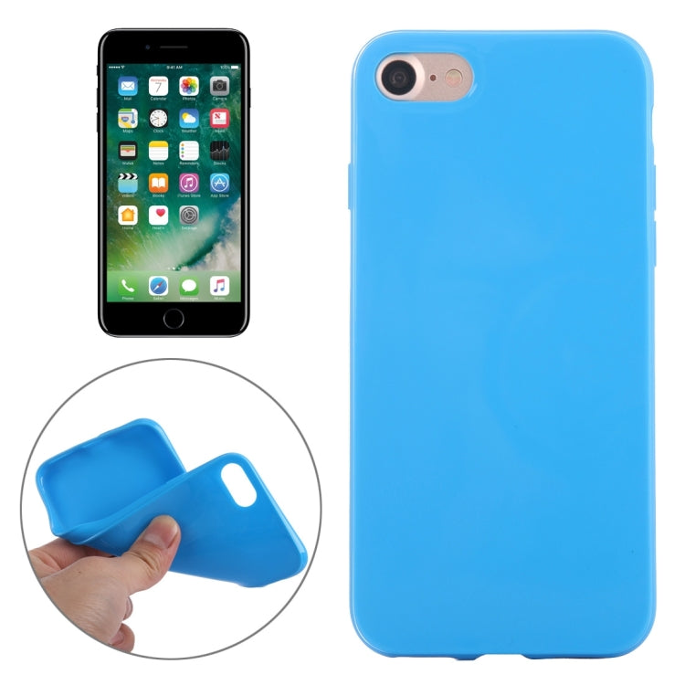 For  iPhone 8 & 7  Solid Color Smooth Surface TPU Case