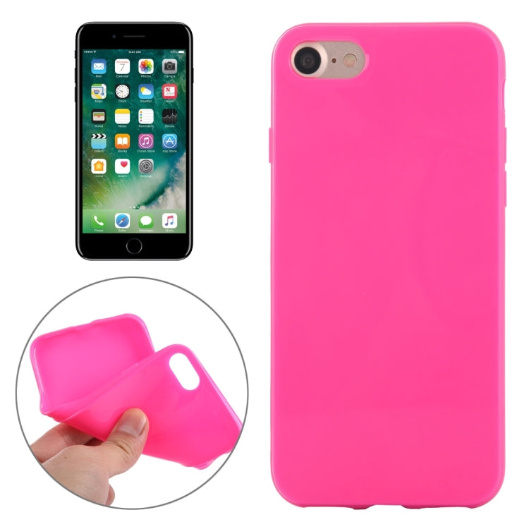 For  iPhone 8 & 7  Solid Color Smooth Surface TPU Case