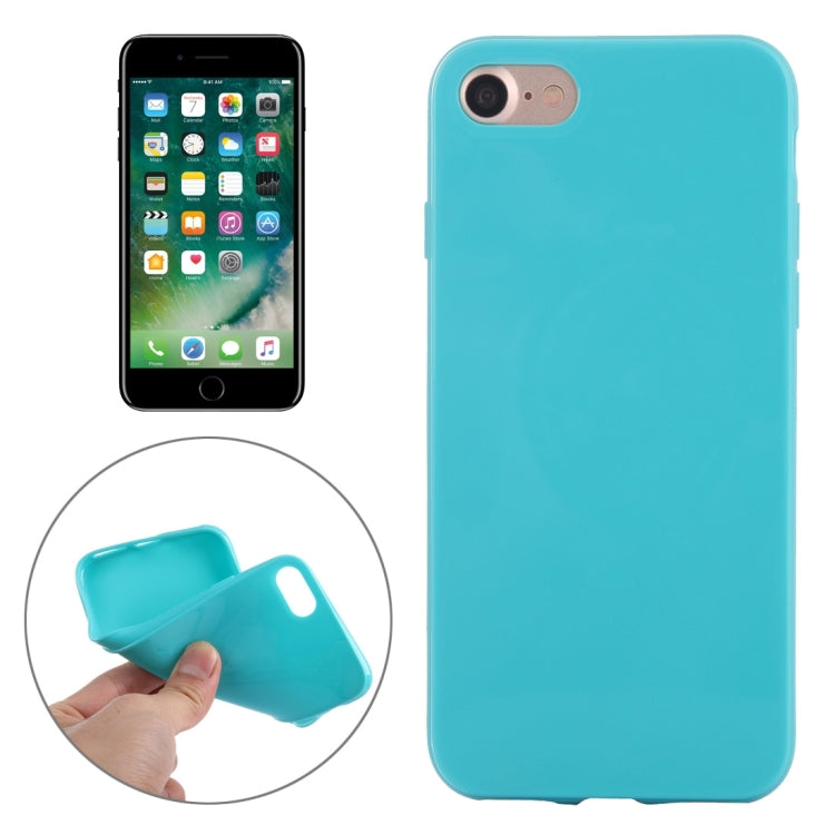 For  iPhone 8 & 7  Solid Color Smooth Surface TPU Case