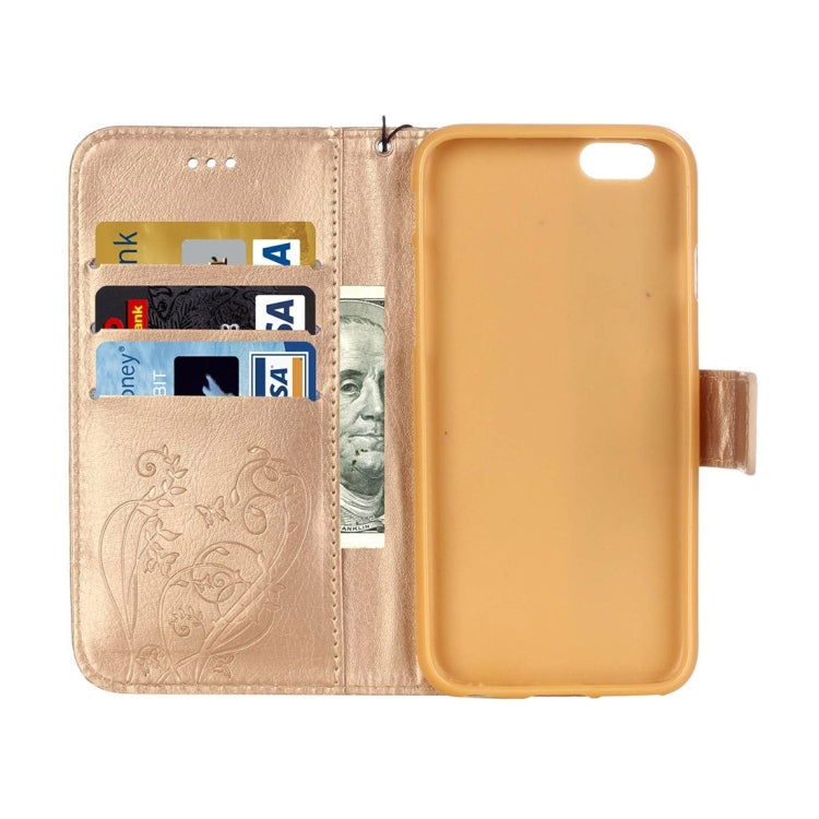 For  iPhone 8 & 7  Heart Diamond Encrusted Flowers Embossing Horizontal Flip Leather Case with Holder & Card Slots & Wallet & Lanyard