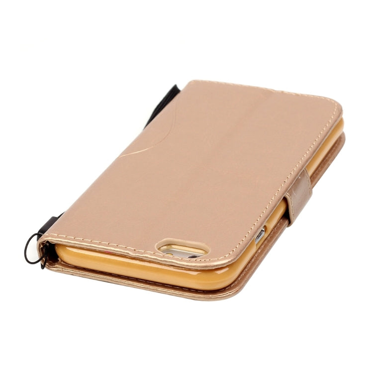 For  iPhone 8 & 7  Heart Diamond Encrusted Flowers Embossing Horizontal Flip Leather Case with Holder & Card Slots & Wallet & Lanyard