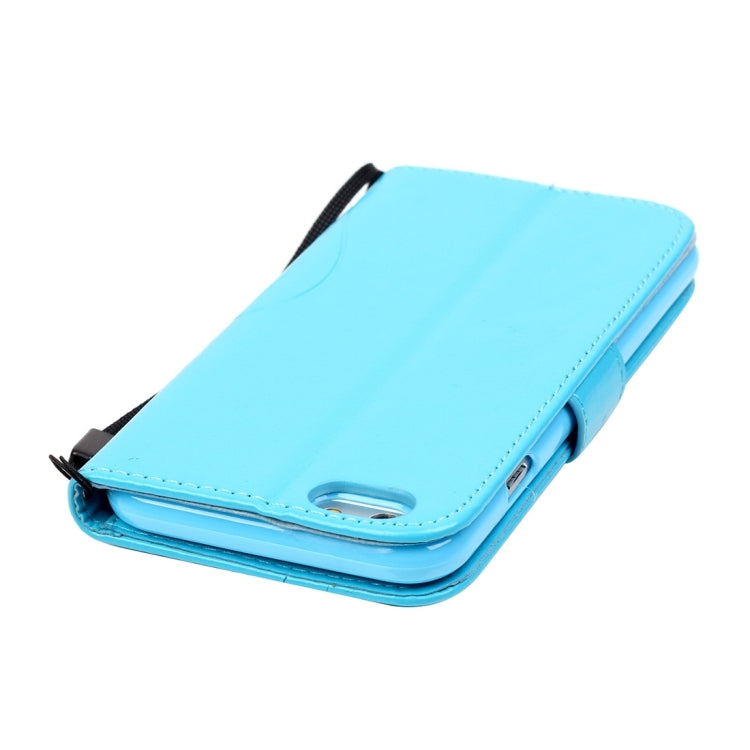 For  iPhone 8 & 7  Heart Diamond Encrusted Flowers Embossing Horizontal Flip Leather Case with Holder & Card Slots & Wallet & Lanyard