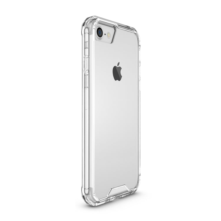 For  iPhone 8 & 7  Shockproof Acrylic + TPU Transparent Armor Protective Case