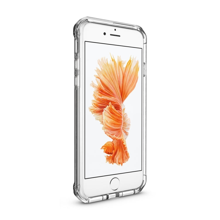 For  iPhone 8 & 7  Shockproof Acrylic + TPU Transparent Armor Protective Case
