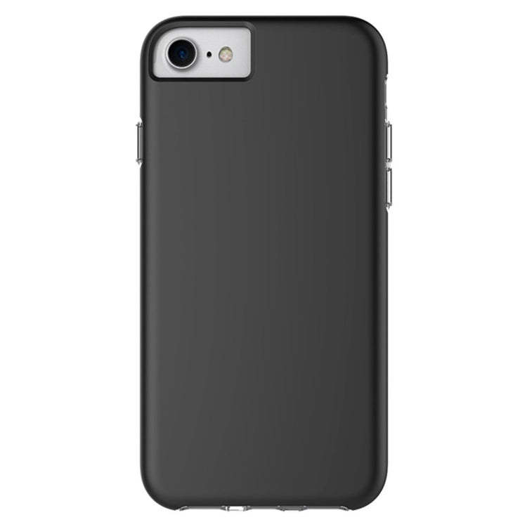 For iPhone SE 2020 & 8 & 7 PC + TPU Chrome Plated Press Button Protective Back Cover Case