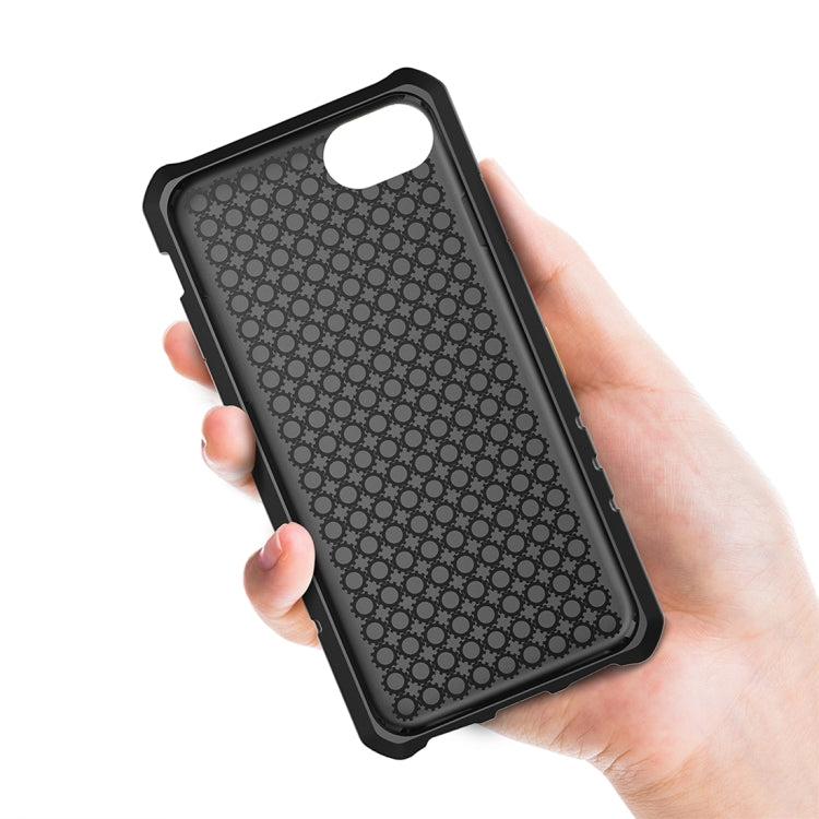 For  iPhone 8 & 7  Gearwheel Style TPU + PC Multi-function Outdoor Sports Protective Back Cover Case With 360 Degree Rotatable Holder & Armband
