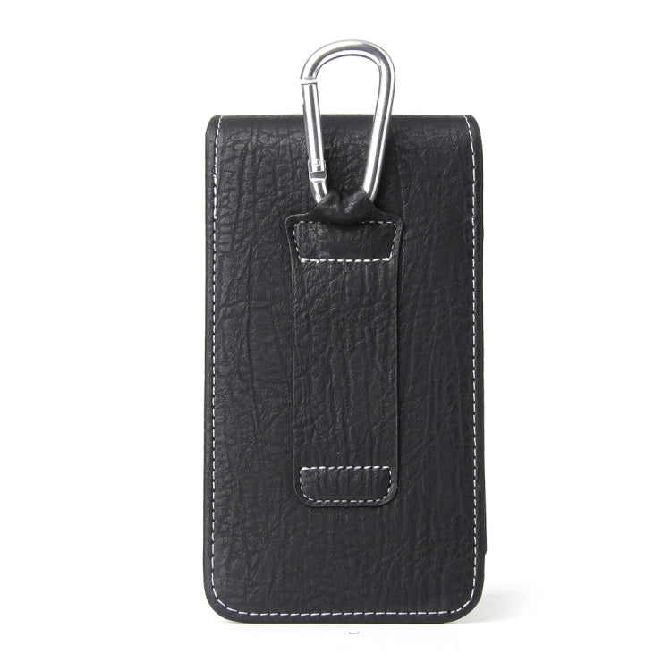 For  iPhone 8 & 7  & 6s & 6 Vertical Flip Retro Elephant Texture Leather Case / Waist Bag with Card Slots & Back Splint & Buckle & Earphone Hole