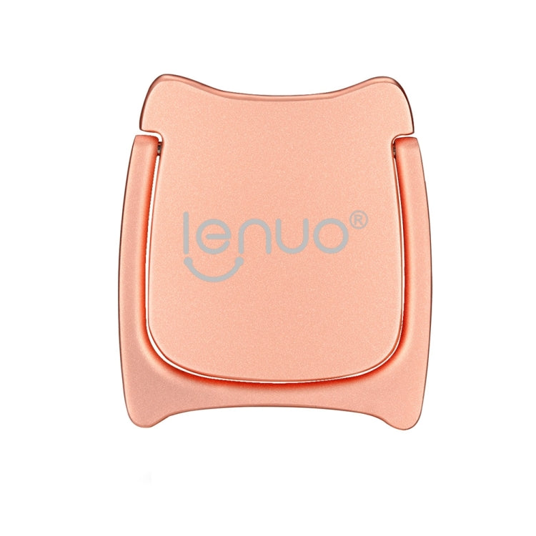 Lenuo DL-21 Universal Magnetic 360 Degree Rotation Quadrilateral Style Ring Phone Holder Stand, For iPhone / Huawei / Samsung / HTC / Sony / LG Mobile Phone