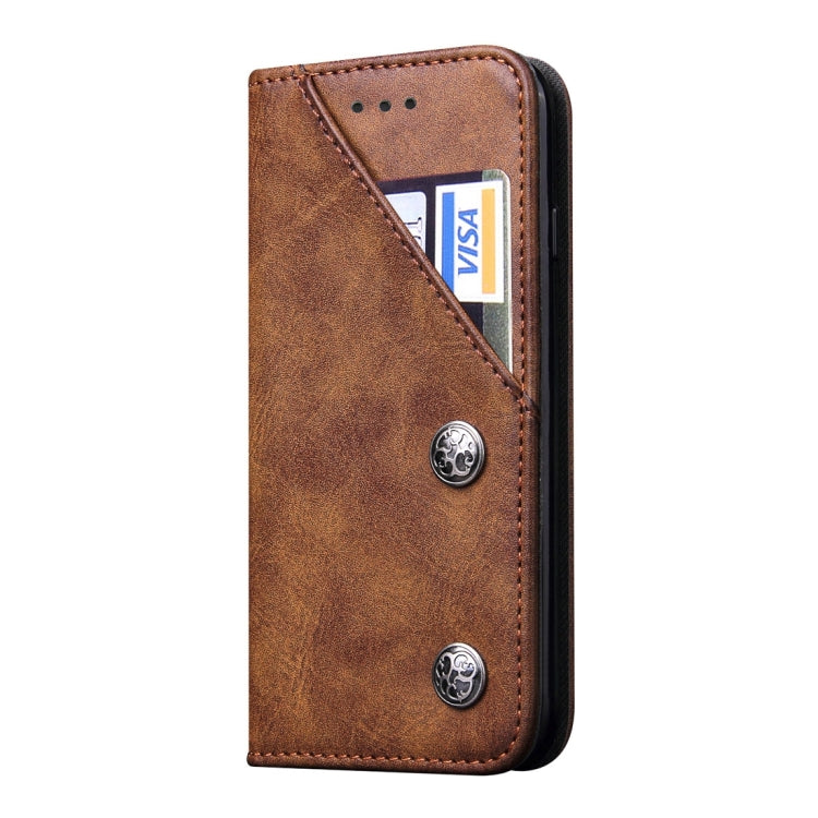 For  iPhone 8 & 7  Bronze Texture Casual Style Horizontal Flip Leather Case with Holder & Card Slots