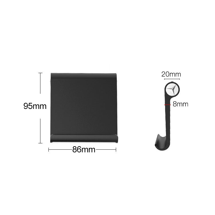 Lenuo DL-19 Universal ABS + Silica Gel Desktop Holder Multi-Angle Desk Stand for 3.5-11 inch Mobile Phone & Tablet