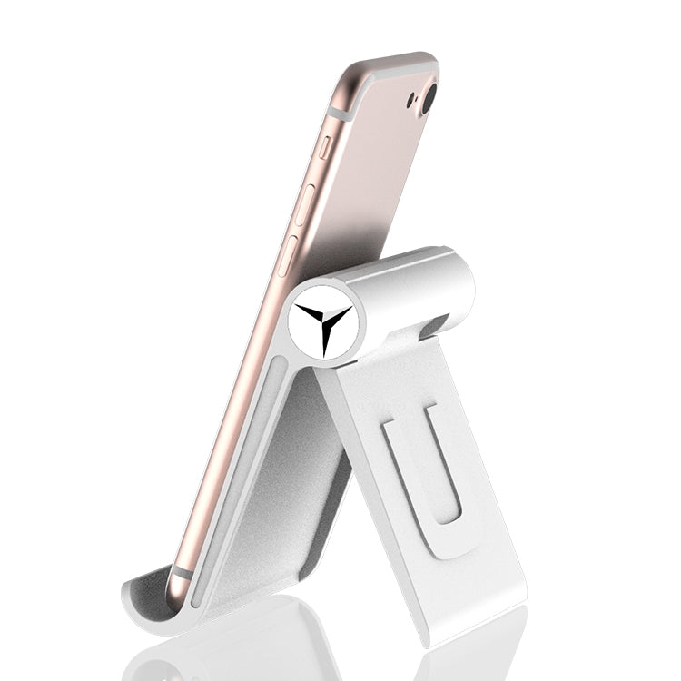 Lenuo DL-19 Universal ABS + Silica Gel Desktop Holder Multi-Angle Desk Stand for 3.5-11 inch Mobile Phone & Tablet