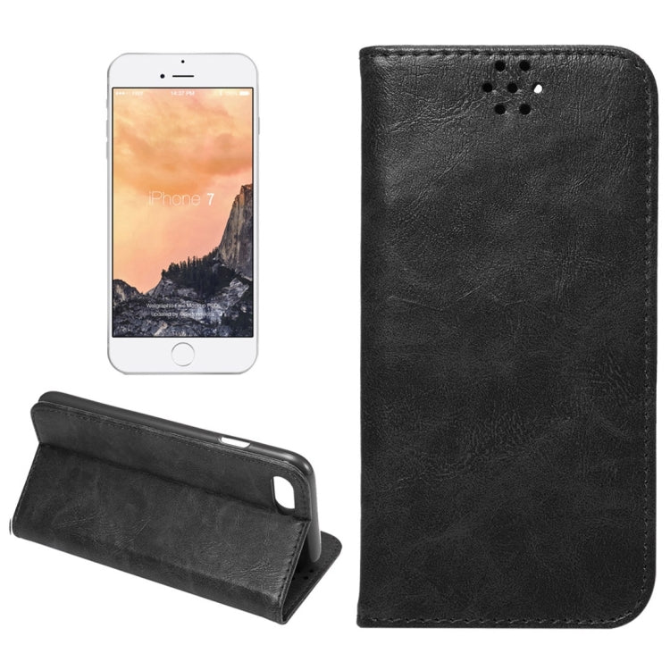 For  iPhone 8 & 7  Crazy Horse Texture Auto Closed  Horizontal Flip Leather Case with Holder & Card Slots & Wallet