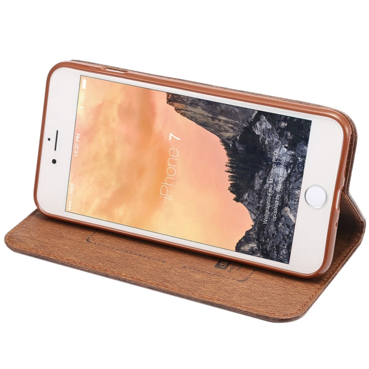 For  iPhone 8 & 7  Crazy Horse Texture Auto Closed  Horizontal Flip Leather Case with Holder & Card Slots & Wallet