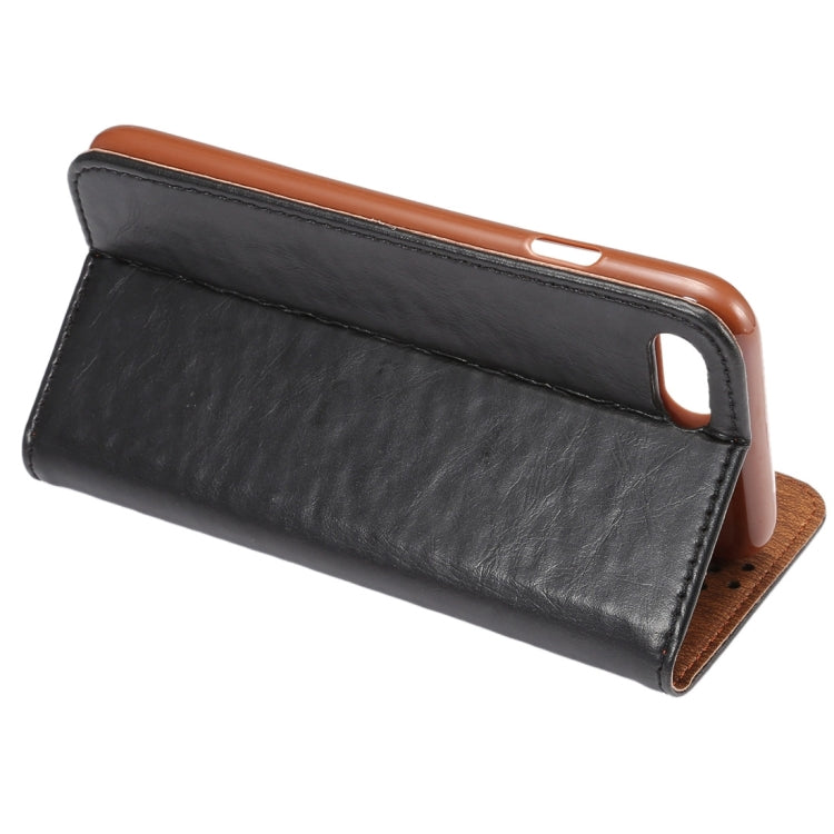 For  iPhone 8 & 7  Crazy Horse Texture Auto Closed  Horizontal Flip Leather Case with Holder & Card Slots & Wallet