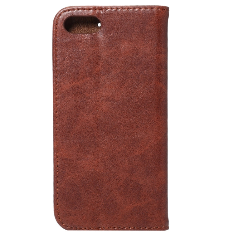 For  iPhone 8 & 7  Crazy Horse Texture Auto Closed  Horizontal Flip Leather Case with Holder & Card Slots & Wallet